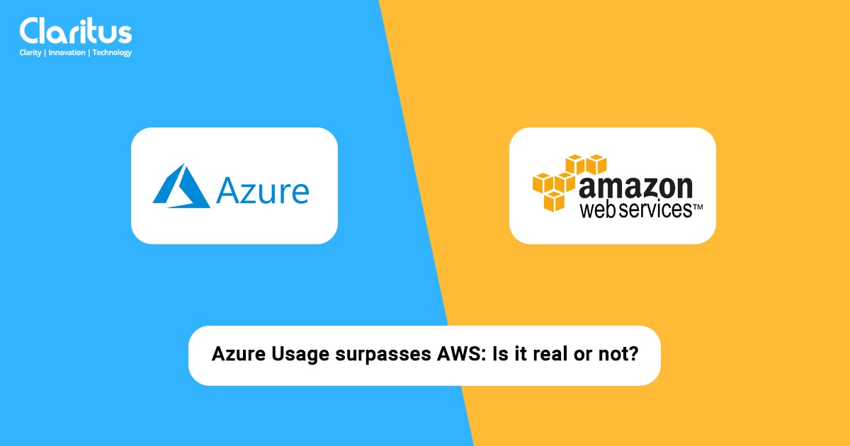 Azure Usage surpasses AWS Is it real or not