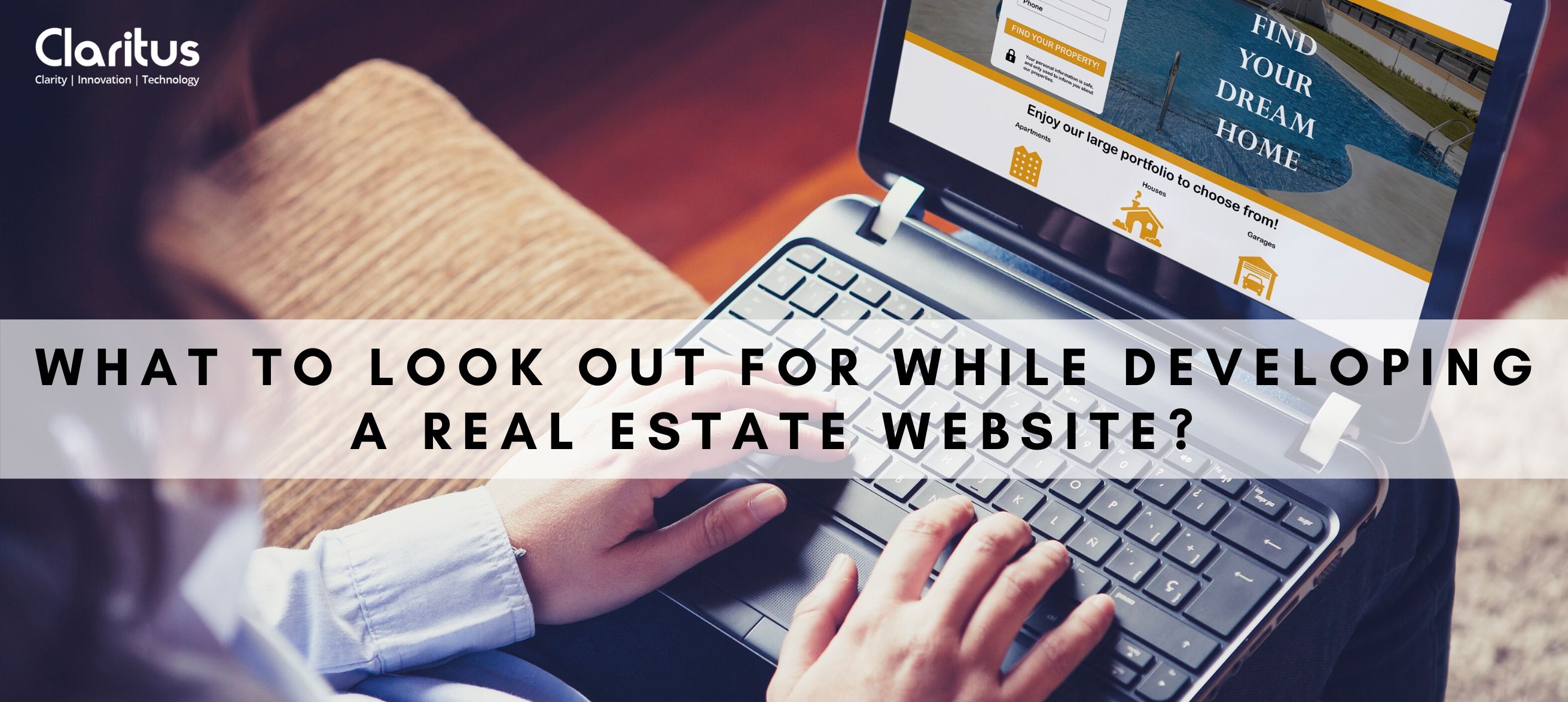 Real estate website development