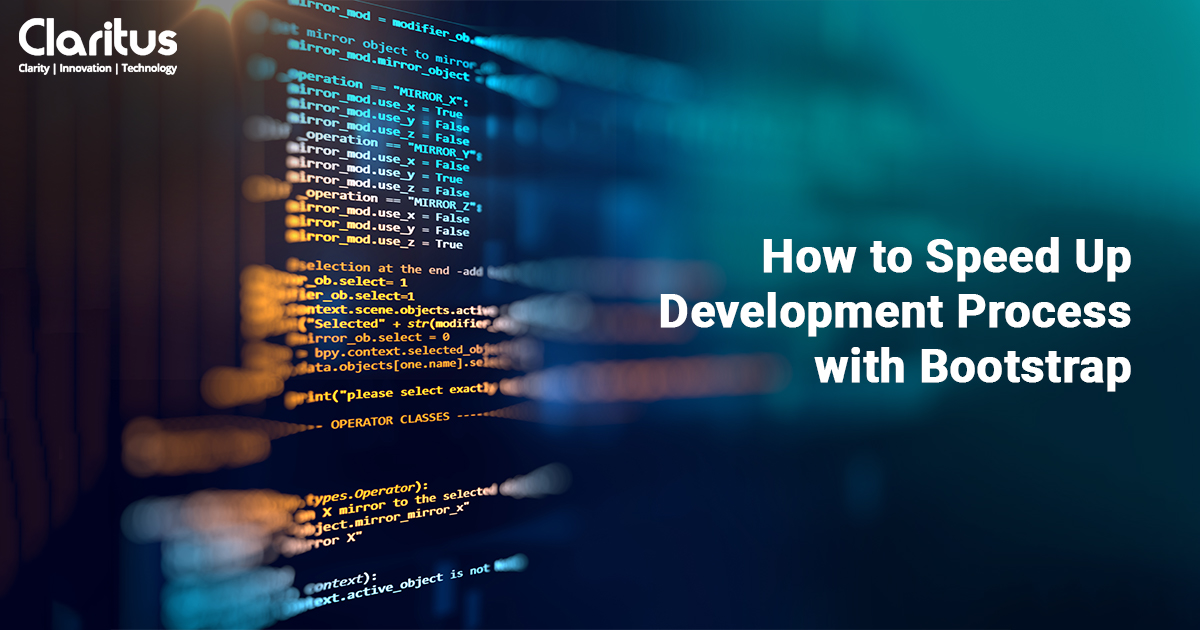 How to Speed Up Development Process with Bootstrap