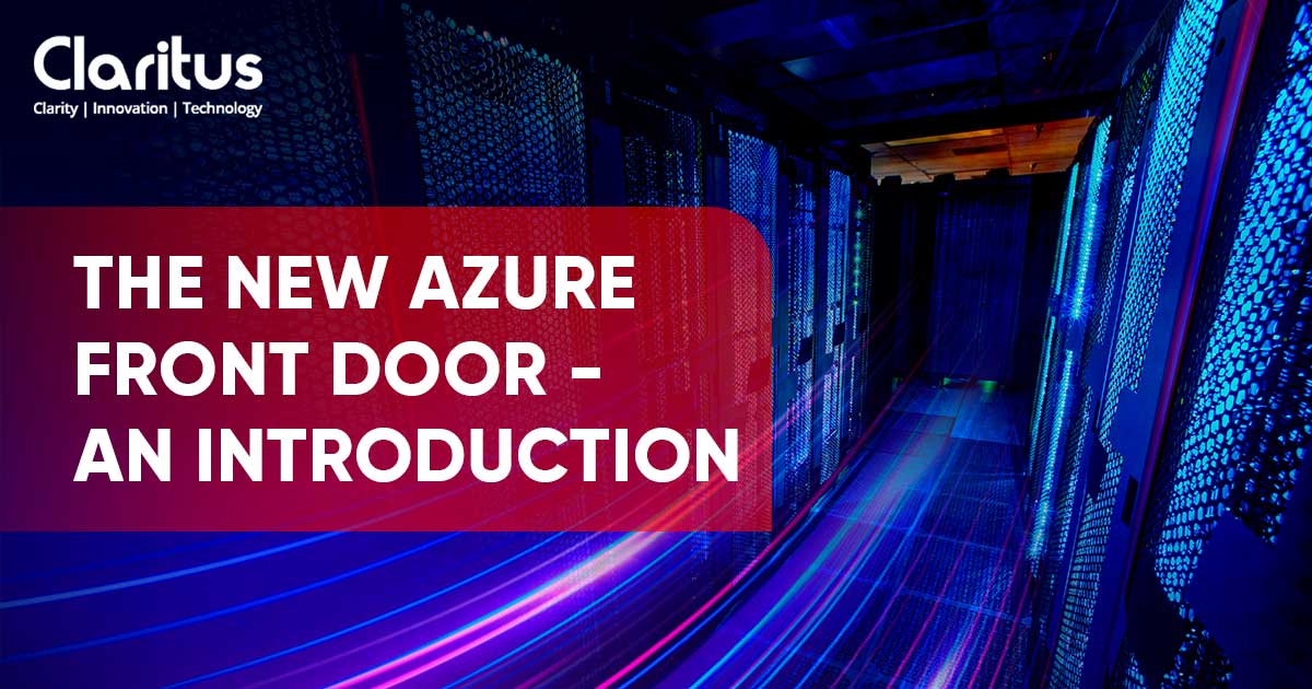 The New Azure Front Door