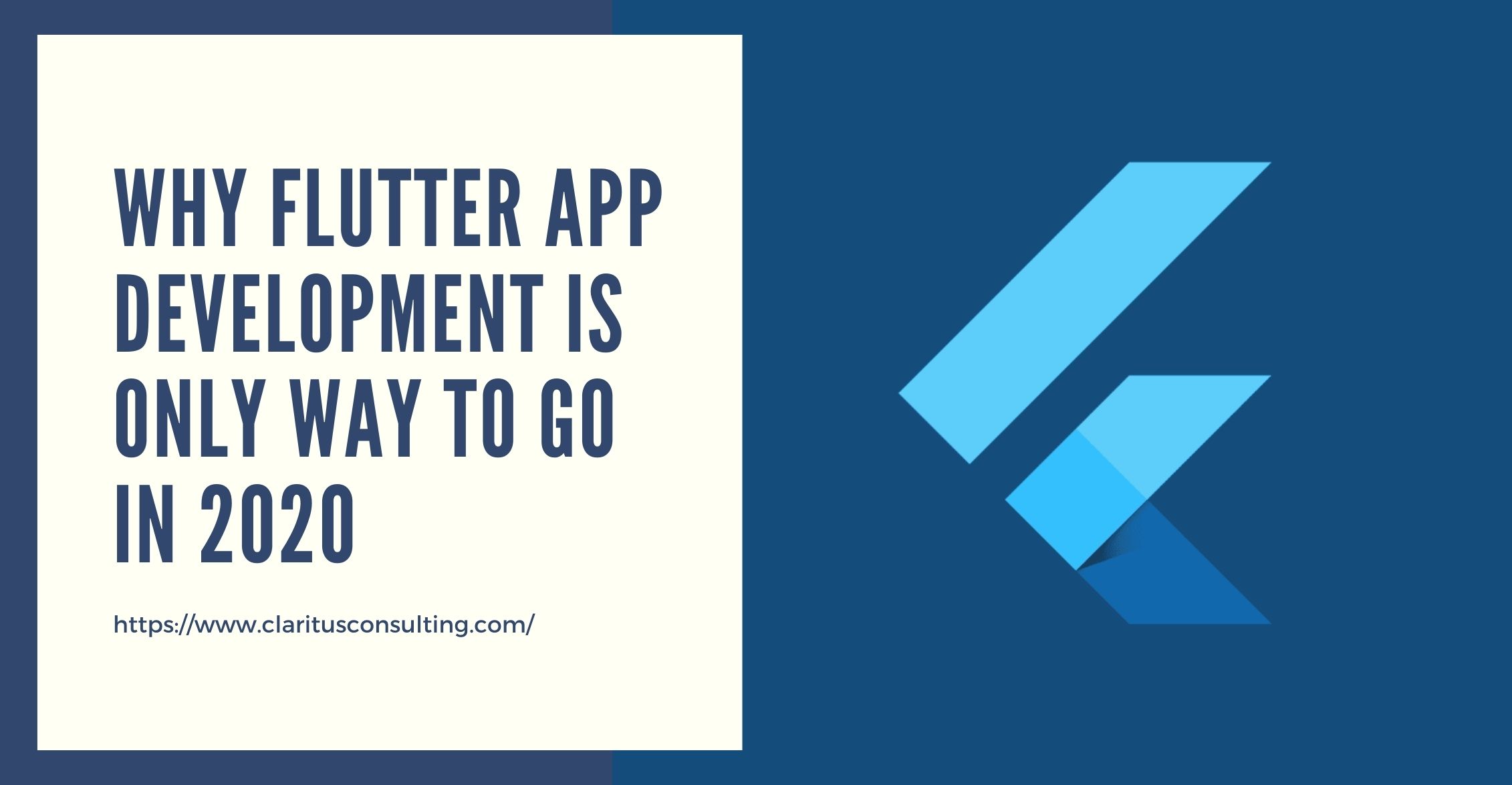 Why Flutter App Development IS ONLY WAY TO GO IN 2020