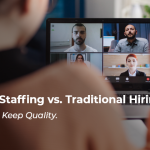 Cost-benefit comparison of virtual staffing vs. traditional hiring by Claritus Consulting